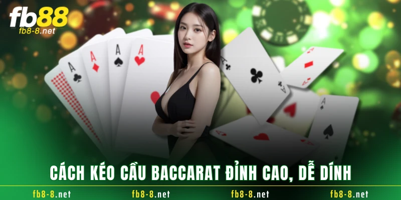 Cách kéo cầu baccarat đỉnh cao, dễ dính